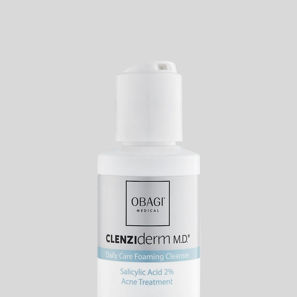 Obagi Clenziderm with an open cap