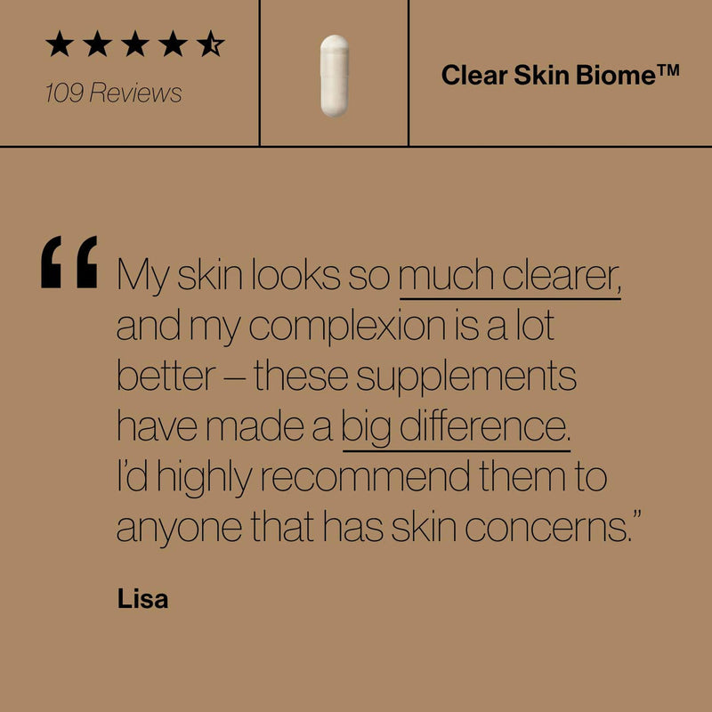 Skin Clear Biome™ 60 Capsules