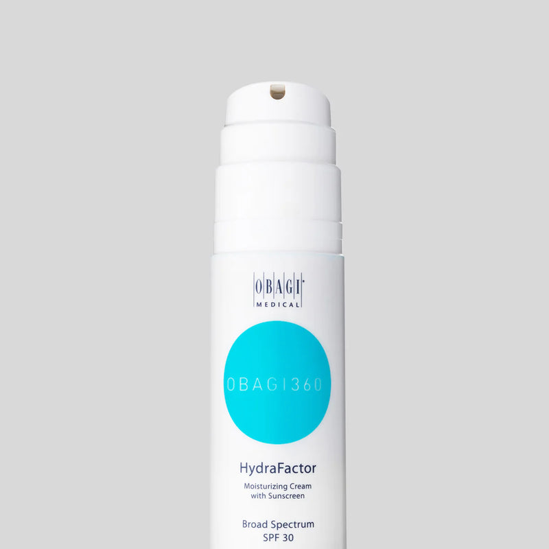 An image of Obagi Hydrafactor Broad Spectrum SPF30 without a cap.