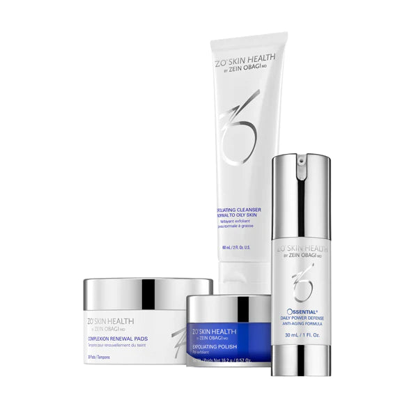 An image of Zo Skin Health Daily Skincare Program with white background.