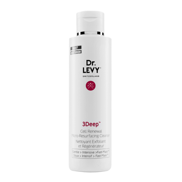 An image of Dr Levy 3Deep Cleanser with white background.