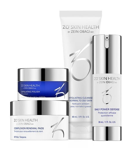 An image of Zo Skin Health Daily Skincare Program with white background.