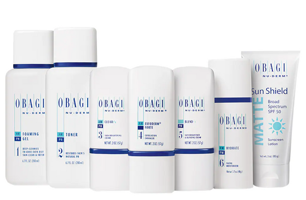 An image of The Obagi Nu-Derm Fx System - Normal to Oily with white background.