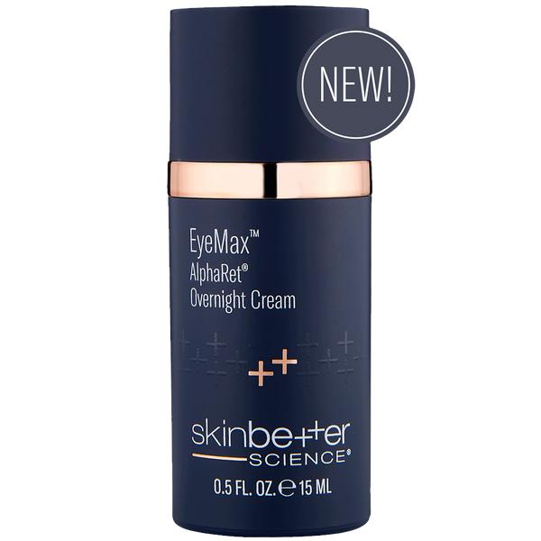 An image of Skinbetter Science EyeMax AlphaRet Overnight Cream with clear background.