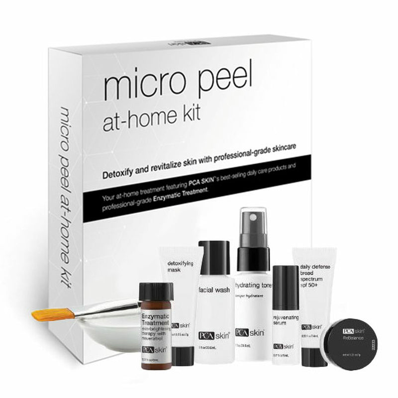 An image of PCA Skin Micro Peel At Home Kit with white background.