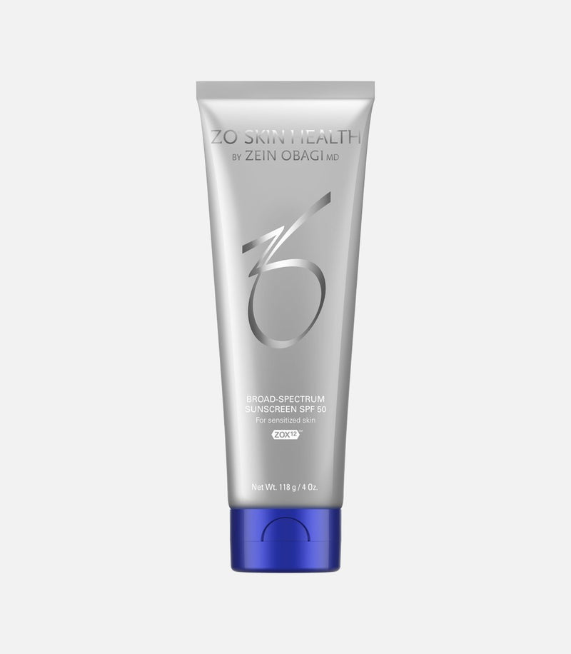 An image of Zo Skin Health Broad-Spectrum Sunscreen SPF 50 with white background.